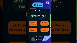 C Language Quiz: Test Your Programming Knowledge 