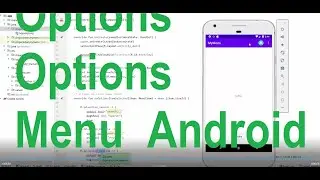 Options Menu for Android