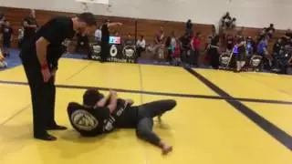 Boy jujitsu fight 2     4-22-17