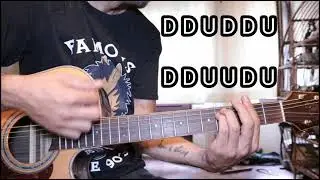 Johnny Cash-I won't back down-guitar lesson( Tom Petty)