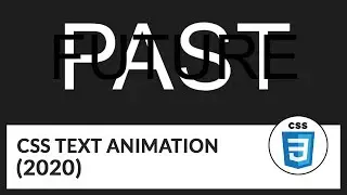 CSS TEXT FADE ANIMATION