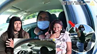 Unhinged Woman Pepper Sprays Police Officer Drives Off and Plays the Victim