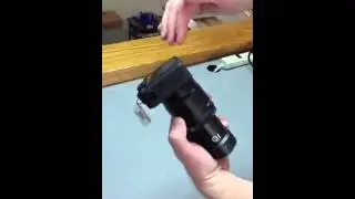 Install Powershot G15 onto microscope with Zeiss adapter