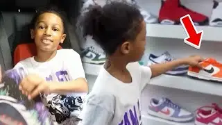 Cj Finally Came Home From Houston, We took him Sneaker Shopping 💙 Ft. Legend (July footage)