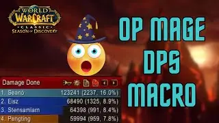 How To SMASH DPS with this Macro! Fire Mage WoW SoD Phase 4 DPS