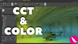 ReluxDesktop: How to change the CCT of a Luminaire / The light COLOR