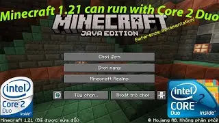 Cách chơi Minecraft mới nhất CHO MÁY KHÔNG HỖ TRỢ