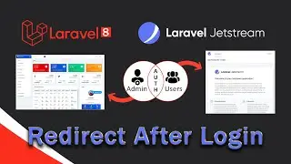 Laravel 8 Jetstream, Muti Authentification 100%