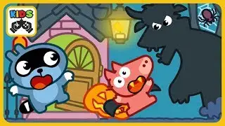 Pango Storytime - Halloween * Funny Cartoon Games about animals for Kids & Toddlers