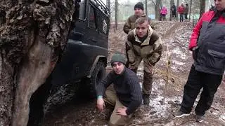 Убили Нивасик, порвали ИЖ-техно полуоси на УАЗ