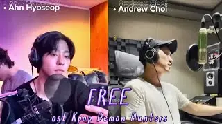 Duo JINU (Ahn Hyoseop, Andrew Choi) - Free || KPop Demon Hunters