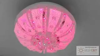 Люстра тортик с LED подсветкой и пультом ДУ