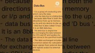 data bus # bus in microprocessor # modern physics # ##🤩📌📌