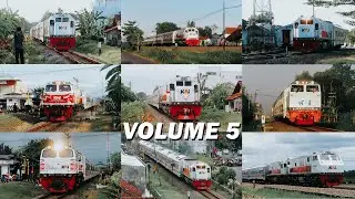 DOKUMENTASI KERETA API INDONESIA VOL  5   Indonesia Railway Documentary Video Vol  5