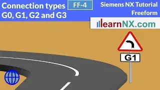 Siemens NX Tutorial | The connection types G0, G1, G2, G3
