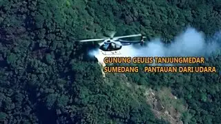 Gunung Geulis Tanjungmedar Sumedang - Terlihat dari Udara