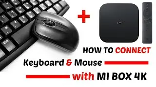 How to Connect Mouse and Keyboard to MI Box 4K | MI Box 4K Keyboard