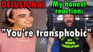 "If you don't respect my pronouns you're transphobic"