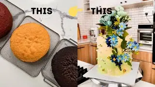 Bake And Decorate My Mom's Birthday Cake With Me | Vlog