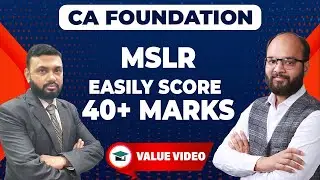 Easily Score 40+ Marks in Maths Stats & LR | CA Foundation June 24 | How to Tackle Lengthy Questions