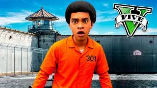 Escaping from JAIL as a KID FRANKLIN in GTA 5
