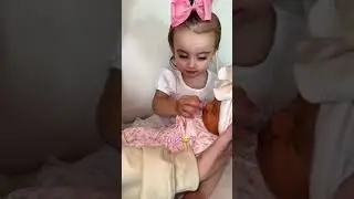 SHE ABSOLUTELY ADORES HER BABY SISSY