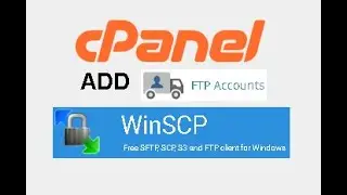 Tutorial Cara Menambah Akun FTP Menggunakan CPanel & WinSCP