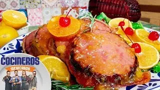 Receta: Jamón en salsa de naranja | Cocineros Mexicanos