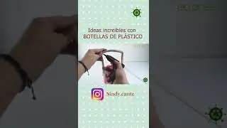 Manualidades creativas con botellas de plastico   #manualidades