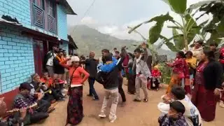 बाग्लुंग कालुङ्गखोला पन्चे बाजा बिस्वोकर्मा समाज को डान्स 