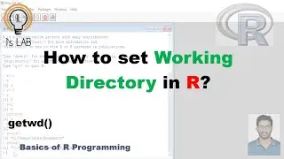 R Environment and Setting Working Directory in R [R04]
