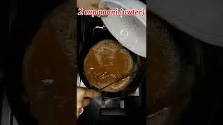 10-Minute Besan Halwa Recipe: Desi Swaad ka Fusion!😋🔥 #shorts #viral #ytshorts #food #besanhalwa