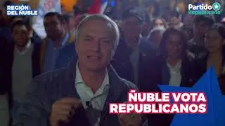 ¡¡La región del Ñuble vota Republicanos!!