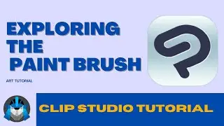 Clip studio Beginner Tutorial: Using the Paint Brush Tool