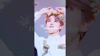 Happy birthday jiminii🥳💜| jimin birthday🎂