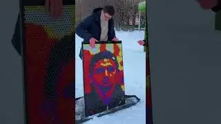 СДЕЛАЛИ САМЫЙ ТЯЖЕЛЫЙ ПОРТРЕТ ЛИТВИНА ИЗ 5400 ГАЕК