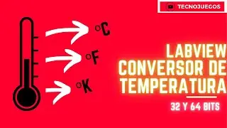 Conversor de Temperaturas en LabVIEW e Implementacion de SubVI a un VI (LabVIEW)