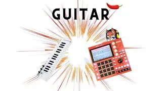 I made a Spicy guitar beat using the MPC one + and the Arturia Keystep