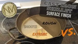 🍳EXTREME Polish - Smooth a Cast Iron Pan to Reproduce an Antique Skillet then take it way beyond