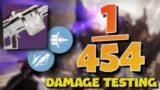 I Got The Best Weapon In Destiny 2 | Chill Inhibitor DPS Testing