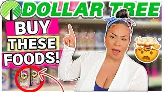 *BEST* DOLLAR TREE Food Items You SHOULD BUY (unexpected finds for $1.25!)