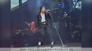 Michael Jackson - Bad [60FPS] | Dangerous Tour Live Oslo | Enhanced [Audio Wembley ´88]