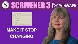 Scrivener 3 for Windows: Select Your Editor
