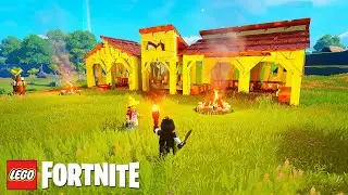 Unlocking *LEVEL 10* Village! (Fortnite LEGO)
