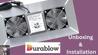 Durablow 220 CFM M2D-S430 Foundation Exhaust Fan Installation Crawl Space 