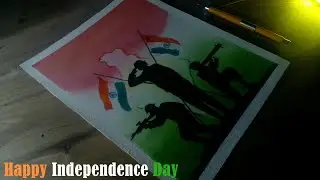 Independence day special drawing🇮🇳 by @ArtBurnerr