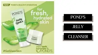 Pond's Healthy Hydration Aloe Vera Jelly Cleanser 