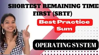 Shortest Remaining Time Next  SRTN | Preemptive SJF | Preemptive Scheduling Algorithm | OS | GATE