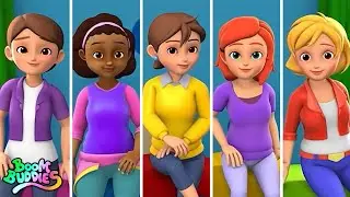 Five Little Mommies Jumping On The Bed, Nursery Rhymes and cartoon Videos for Kids