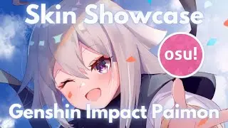 osu! - Genshin Impact Paimon skin showcase